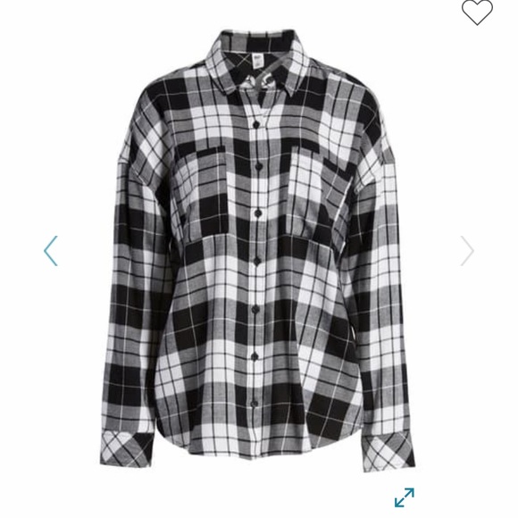 Bp. Women’s Plaid Boyfriend Shirt - Picture 5 of 5
